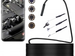 Endoskopická inspekční kamera pro Android a PC, 5 m, 6 LED, IP67