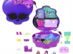Polly Pocket kompakt Monster High lebka se skateparkem a školou