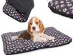 Pelíšek pro psy s tlapkami 90 × 60 cm