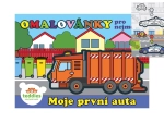 Omalovánky Moje první auta, 8 listů, 21 × 14,5 cm