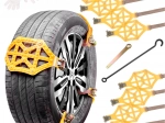 Protiskluzové sněhové návleky na pneumatiky – sada 8 ks