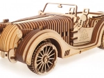 Dřevěný mechanický model UGEARS Roadster VM-01 – 3D puzzle