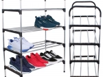 Víceúrovňový stojan na boty se 4 policemi