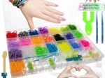 Sada kreativních gumiček na výrobu náramků XXL s tkalcovským stávkem