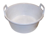 Plastový škopek 56 cm s uchy, granit
