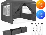 Zahradní pavilonový stan 3x3 m Pop-Up se 4 bočními stěnami MultiGarden