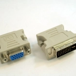 Adaptér DVI na VGA (DVI-I 24+5 pin, samec na VGA HD15, samice)