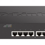 D-LINK DGS-1100-10MPV2 gigabitový smart PoE+ switch 8× GE a 2× SFP