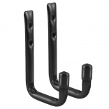 Sada 2 nástěnných ocelových háků na kolo a pneumatiky MACLEAN, nosnost 22 kg