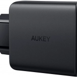 Aukey PA-D5 GaN síťová nabíječka 2× USB‑C Power Delivery 63 W s Dynamic Detect