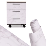 Samolepicí dekorativní fólie mramor magnolia 1,22 × 50 m