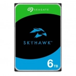 seagate skyhawk 6 tb 3,5" sata hdd pro dohled, 256 mb cache