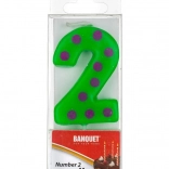 Narozeninová svíčka číslo 2