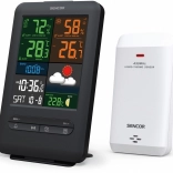 Meteorologická stanice s barevným displejem