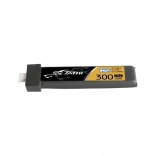 Tattu LiPo baterie 300 mAh 3,8 V 75C 1S HV BT2.0 (5 ks)