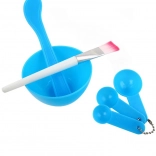 Sada na přípravu masek a barvení vlasů - miska, odměrky, štětec