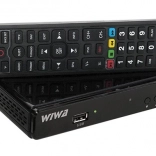 tuner WIWA H.265 LITE DVB‑T2/DVB‑T s podporou HEVC H.265 a Full HD