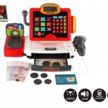 dětská digitální pokladna se světlem a zvukem