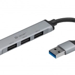 USB hub TRACER H41, 4portový, 1× USB 3.0 + 3× USB 2.0