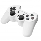 Gamepad pro PC a PlayStation 3 s vibracemi Esperanza Trooper (USB, bílý/černý)