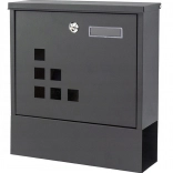 Poštovní schránka s držákem na noviny