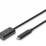 Aktivní prodlužovací kabel USB-C - USB-C, USB 3.2 Gen2, 10Gbps, 5m
