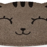 Vstupní rohožka Šedá kočka