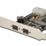 FireWire 800 PCIe řadič s 2x externím a 1x interním portem, low profile