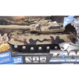 Béžový tank na baterie se setrvačníkem