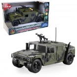 Vojenské auto se světlem a českým hlasem 24 cm