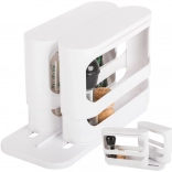 Bílý plastový kuchyňský organizér na kořenky