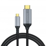 USB-C na HDMI kabel Savio 3m v2.0b