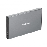 Vnější box na disk NATEC Rhino Go 2,5" USB 3.0, šedý