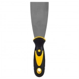 Nerezová stěrka na tmel 50 mm Deli Tools, žlutá