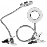 Stolní lampa s klipem a 24 LED diodami