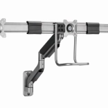 Nástěnný držák na 3 monitory 17–27" s plynovou pružinou