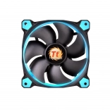 Thermaltake riing 14 led 140 mm modrý ventilátor pro radiátor (1400 rpm, lnc)