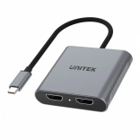 Unitek USB-C na 2x HDMI adaptér