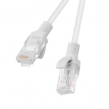 Patchcord kategorie 5e 1,5m šedý Fluke Lanberg, 10-pack