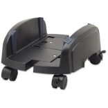 mobilní podstavec pod počítačovou skříň, nastavitelný 155–255 mm, černý