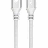 Kabel USB C - USB C 1m bílý s výkonem 240W