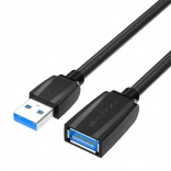 Prodlužovací kabel USB 3.0 USB‑A samec na USB‑A samice Vention 3 m černý