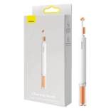 čisticí kartáček BASEUS 3v1 pro elektroniku – bílý