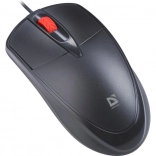 Tichá drátová myš DEFENDER ICON MB-057 1000 DPI černá