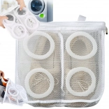 síťovaný vak na praní dětské obuvi se zipem