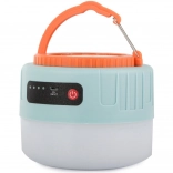 Solární kempingová LED lucerna s USB nabíjením