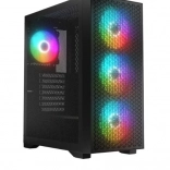 Počítačová skříň Logic Dart Pro ARGB Midi černá