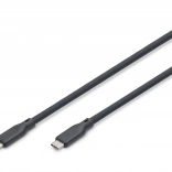 Silikonový USB-C na USB-C kabel 2m, USB 3.2 Gen2 4K 100W, černý