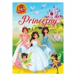 Pracovní sešit s nálepkami princezny