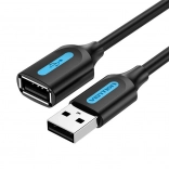 Prodlužovací kabel USB 2.0 A-M až A-F Vention 5m černý